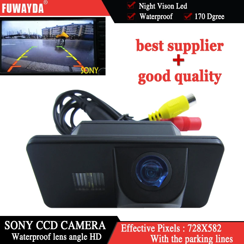 Fuwayda Sony CCD HD заднего вида Реверс назад парковочная Камера 170 градусов для BMW E81 E87 E90 E91 E92 e60 E61 e62 E64 X5 X6
