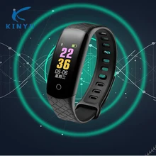 KINYO smart Сердечного ритма мониторящий сон трекер умный браслет bluetooth напоминание о входящем звонке браслет удобная зарядка по USB