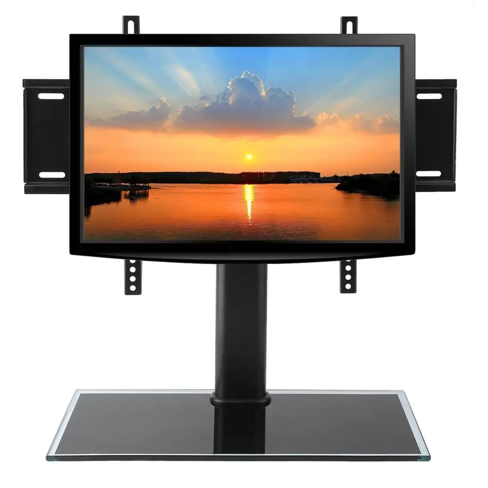

Professional Height Ajustable TV Stand Bracket Vesa Mount Desktop Monitor Riser Rack For 37-55inch LED Plasma LCD TV