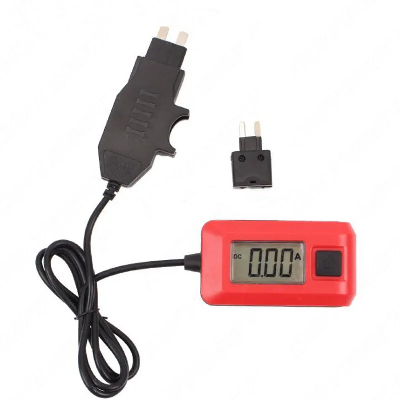 

YG 1pcs Automotive Current tester Detector Automotive Fuse Ammeter Automotive Leakage Tester Dark Current Detector