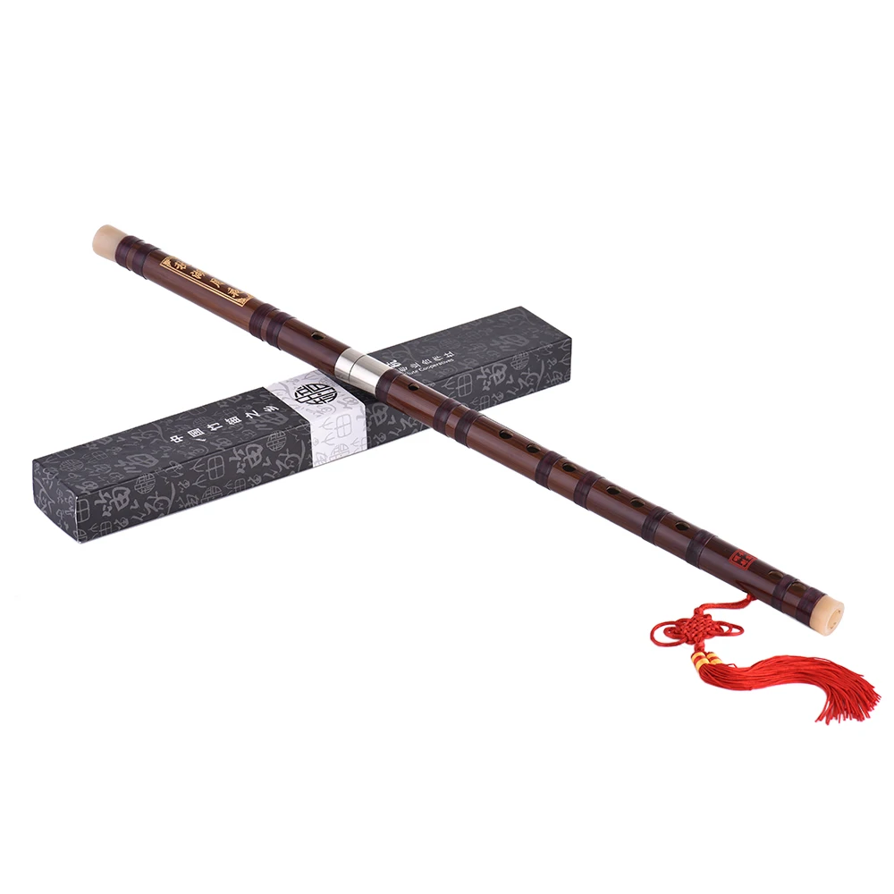 

Pluggable Bitter Bamboo Flute Dizi Handmade Chinese Woodwind Instrument Key of C Study Level Professional Performance