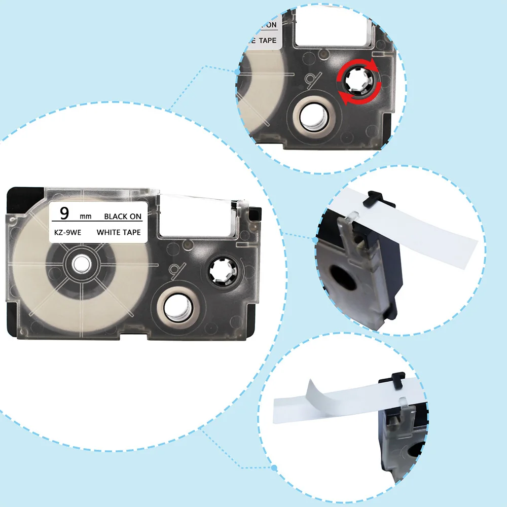 Absonic شريط ملصقات 9 مللي متر * 8 m XR-9X XR-9WE XR-9RD XR-9BU XR-9YW XR-9GN متوافق مع كاسيو KL-60 KL-120 KL-750 طابعة التسمية صانع Absonic شريط ملصقات 9 مللي متر * 8 m XR-9X XR-9WE XR-9RD XR-9BU XR-9YW XR-9GN متوافق مع كاسيو KL-60 KL-120 KL-750 طابعة التسمية صانع