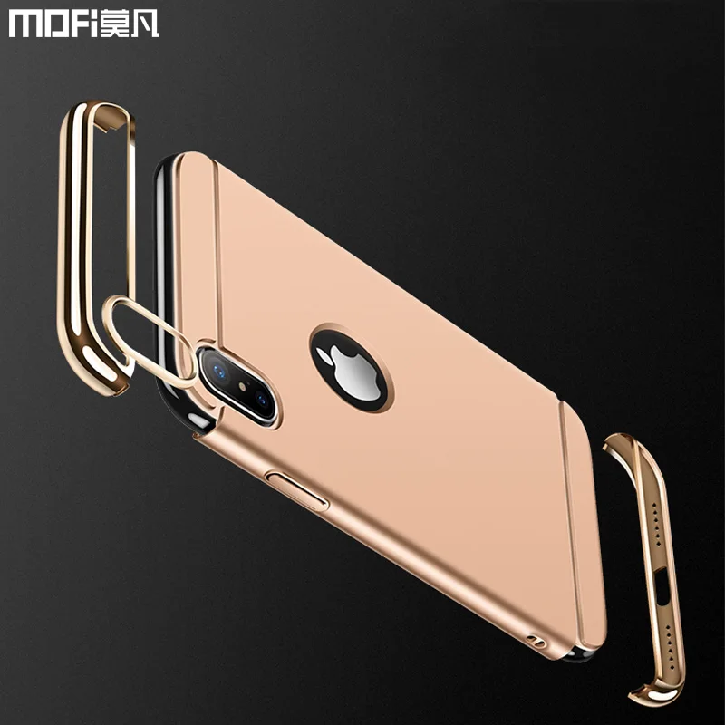 Чехол для iPhone X iPhoneX чехол mofi роскошный блестящий задний бампер bling caso funda coque |