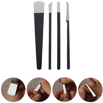 

4 Style Fashion Pedicure Manicure Nail Cleaner Cuticle Grooming Dead Skin Planer Beauty Foot Care Tool Drop Shipping
