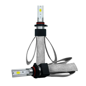 

LOAUT LED Car Headlight Hi Lo Beam Car Styling 9006 HB4 T9 9600lm 24V 3 Colors Switch Head Lamps KIT Front Bulb Automobiles