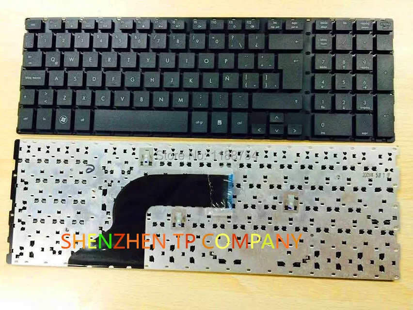 Без рамки оригинальная новая черная LA Клавиатура для HP probook 4710 4710S 4510 4510S латинская