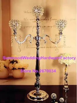 

crystal wedding road lead props wedding table certerpieces event party decoration wedding flower holder flower display holder