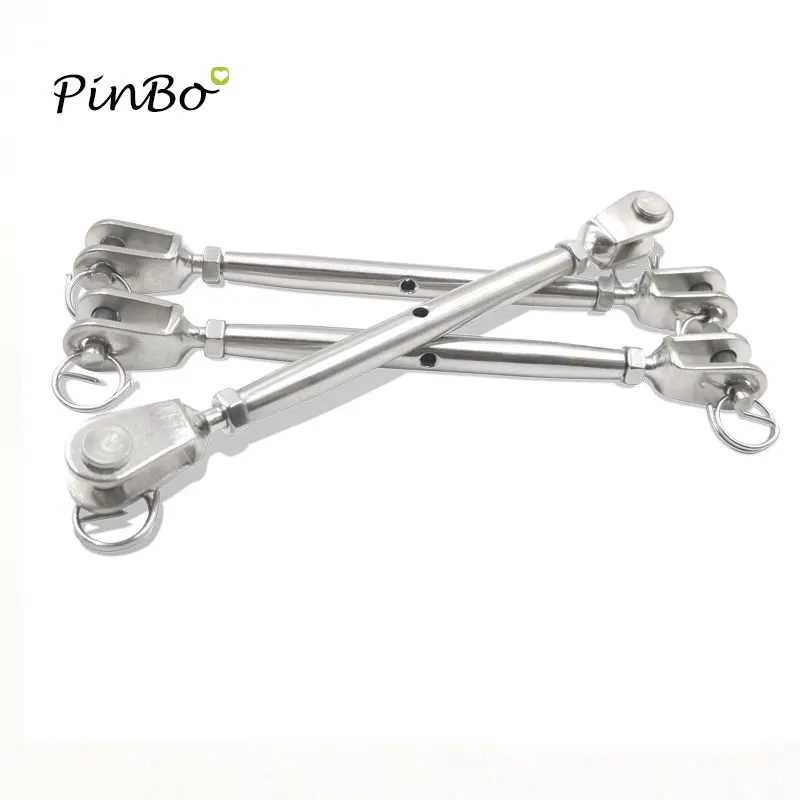 Turnbuckle Straining 5mm Jaw to Jaw Rigging Screw Closed Body Stainless Steel