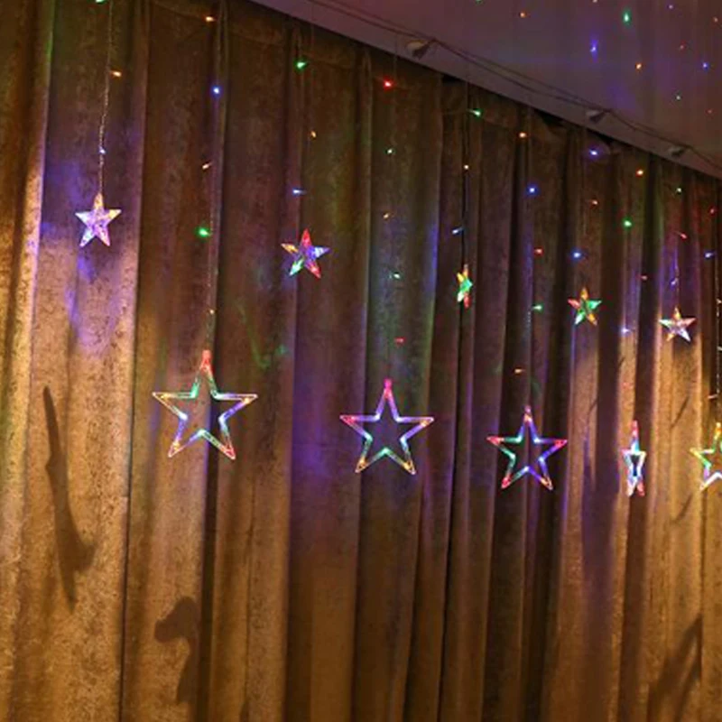 Led Christmas String Fairychristmas lights indoor  Plug Garland Lamp Decorations for Home Party Garden Wedding Holiday lighting (4)