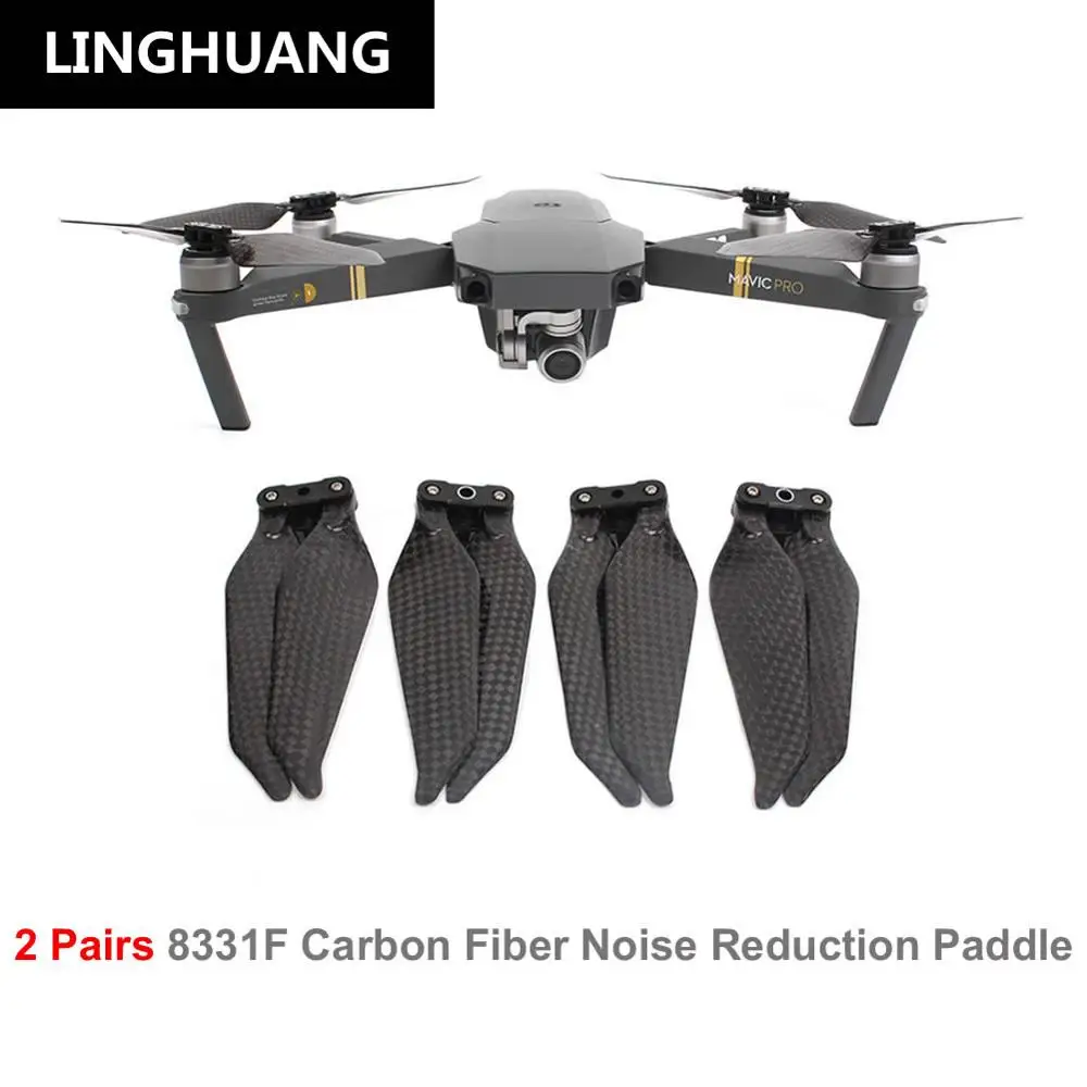 DJI Mavic Platinum Edition PLATINUM Propeller 8331F складное весло из углеродного волокна с