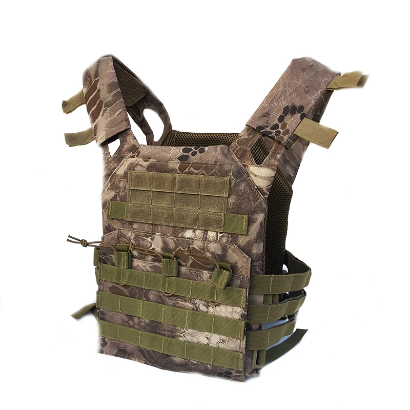 Airsoft 1000D Molle тактический жилет упрощенная версия военный нагрудный защитный открытый амфибия карманы пластина Перевозчик