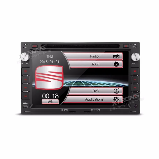 

7" Special Car DVD for Seat Alhambra 1996-2008 & Cordoba 6L 2002-2008 & Ibiza 6L 2002-2008 & Leon 1M 1999-2005 with Original UI