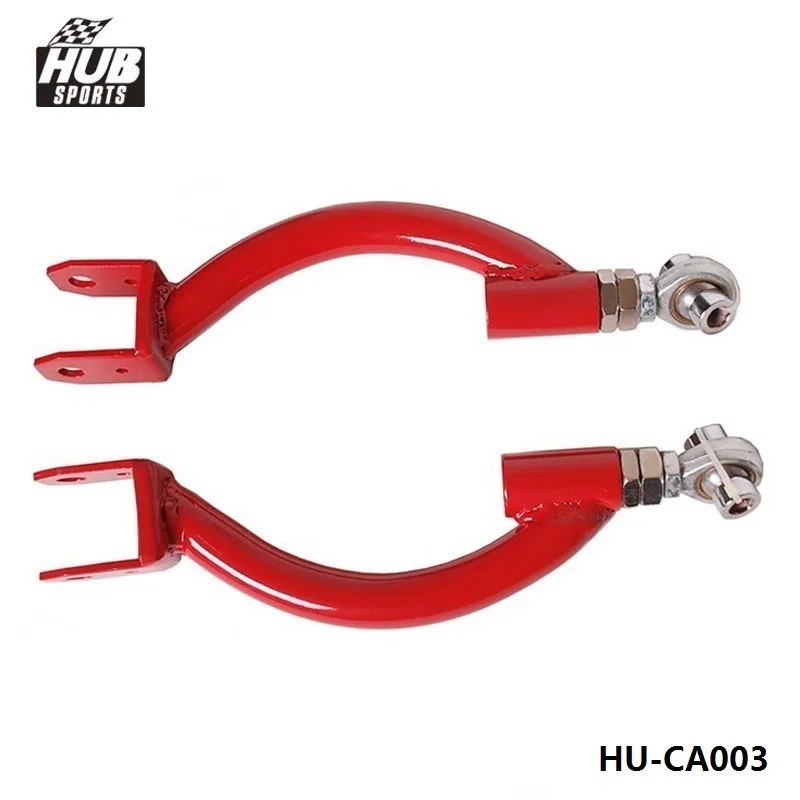 Rear Adjustable Upper Camber Control Arm Kit Red For Nissan 95-98 240SX S14 S15 SILVIA R33 R34 HU-CA003