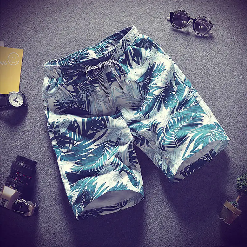 2019 Summer Casual Shorts Men Trousers Male Camouflage Fashion Flowers Print Straight Short Beach Mens Short free shipping 2019 Summer Casual Shorts Men Trousers Male Camouflage Fashion Flowers Print Straight Short Beach Mens Short free shipping