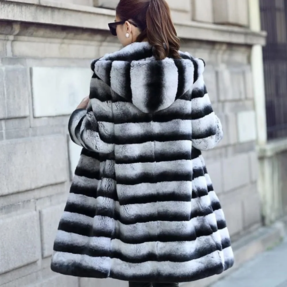 

real rex fur coat girls natural fur lexus rex rabbit fur coat women chinchilla