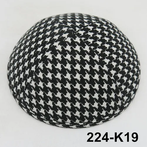 Kippot Kippa льняная Kippah Kipa 19 см Skullies Yarmulke Beanies Иудейская шляпа-Кепка с черепом