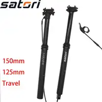 Satori hoogte verstelbare zadelpen dropper 150mm zadelpen fiets MTB Interne externe kabelgeleiding 30.9mm 31.6mm afstandsbediening controle