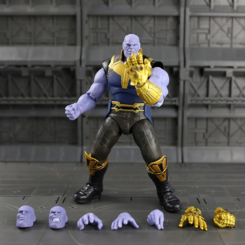 

2018 NEW Thanos in Marvel Avengers Infinity War BJD Action Figures Toys for Christmas Birthday Gift