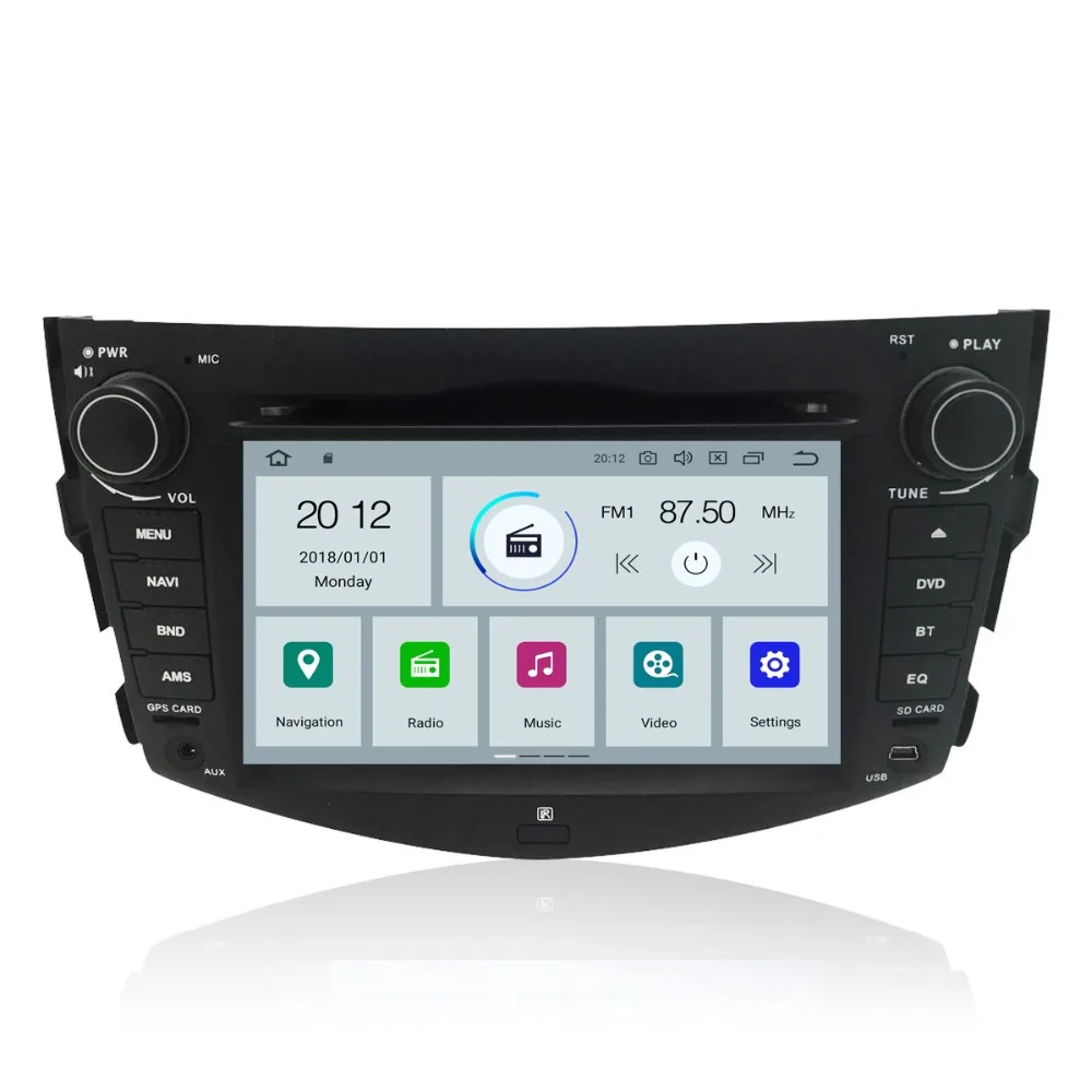 Cheap IPS  2 Din Android 9.0 car multimedia dvd player for Toyota RAV4 2006 2007 2008 2009 2010 2011 car radio vcd player 5
