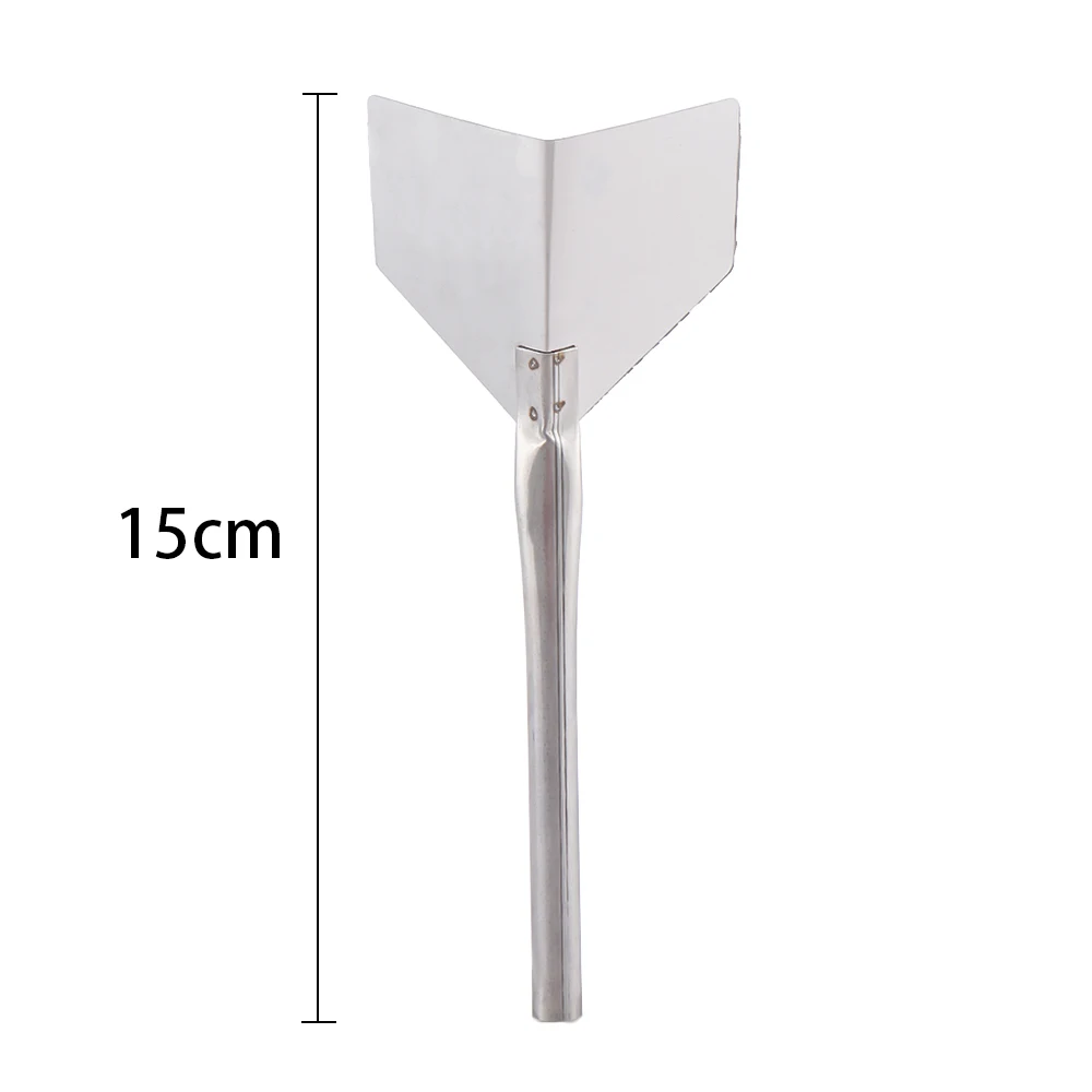 1 Pc Stainless Steel Garden Metal Handle 90 Degree Drywall Outdoor Corner Trowel Scrape Putty Edging Tool