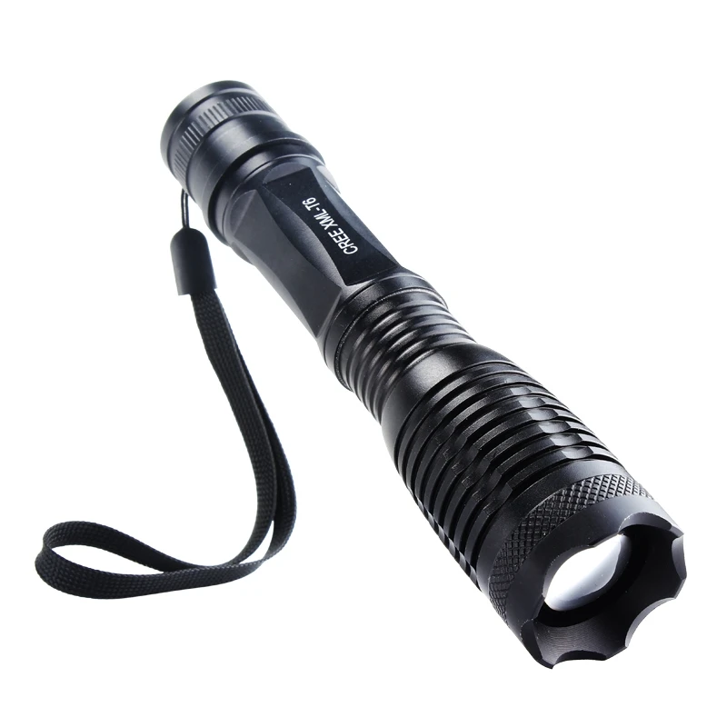 

Top Quality 3000 Lumen Zoomable CREE XM-L T6 LED Flashlight Torch Lamp Light 18650/AAA outdoor activities home maintenance