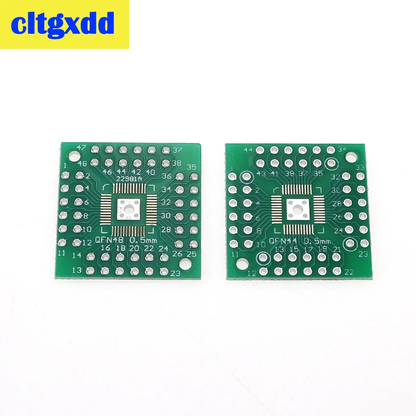 Cltgxdd 5 шт. HTQFP QFN48 к DIP48 QFN44 0 мм QFP48 QFP44 PQFP LQFP адаптер пластина разъем PCB конвертер