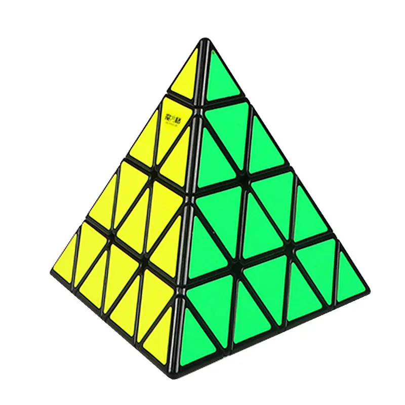 Mofangge 4x4 треугольник Магический кубик Рубика скоростной или липкой Qiyi куб Kilopyra-minx головоломка твист Cubos Magico игрушки для детей