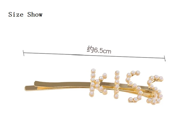 1 шт., заколка для волос с жемчужинами и буквами для девушек, взрослых, Английский алфавит, слова, заколка в стиле Mori, Женская жемчужная заколка в стиле ретро, металлические аксессуары для волос