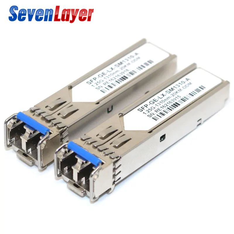 SFP модуль 1,25G LC BiDi 1310nm/1550nm WDM переключатель SFP модуль приемопередатчика с переключателем с функцией DDM совместим с Mikrotik