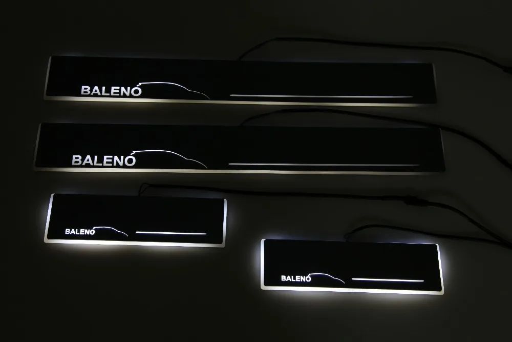 Qirun acrylic led moving door scuff 