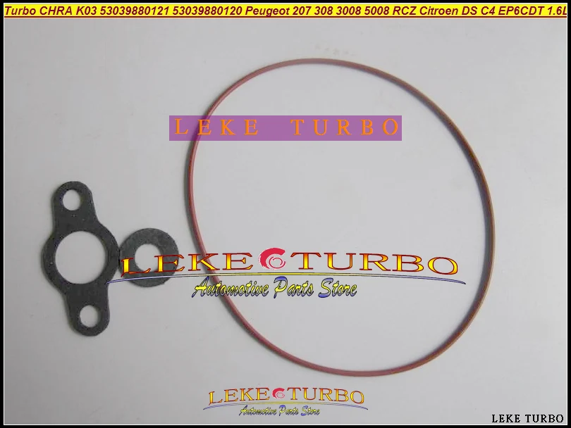 Картридж Turbo CHRA K03 53039880121 53039880120 0375R9 для peugeot 207 308 3008 5008 RCZ Citroen C4 DS 3 EP6DT 1.6L