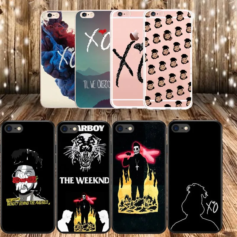 2018 Новый Weeknd поп-певец Starboy Coque Capa чехол для телефона iPhone X 5 5S SE 6 6S 7 7Plus 8 Plus TPU Мягкий