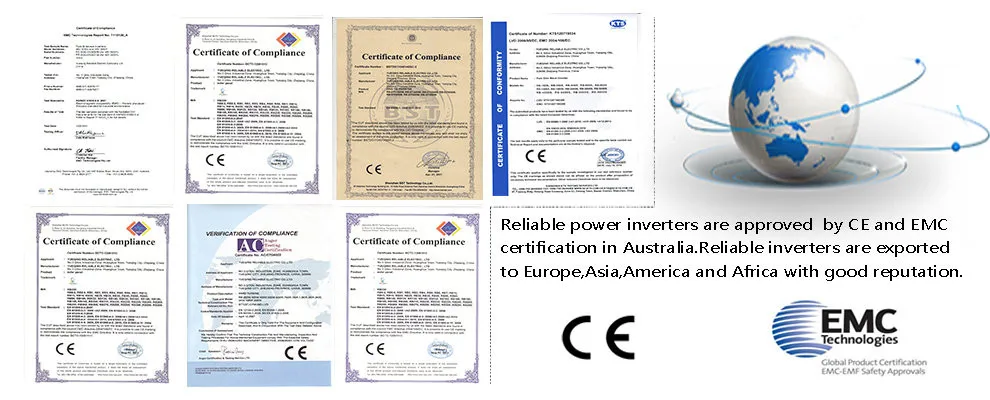 Инвертор с чистым синусом Мощность инвертор 2000 W 24 V DC до 220 V AC Панели солнечные преобразователь 12 V/24/48 V до 120 V/230 V/240 V Дистанционное Управление