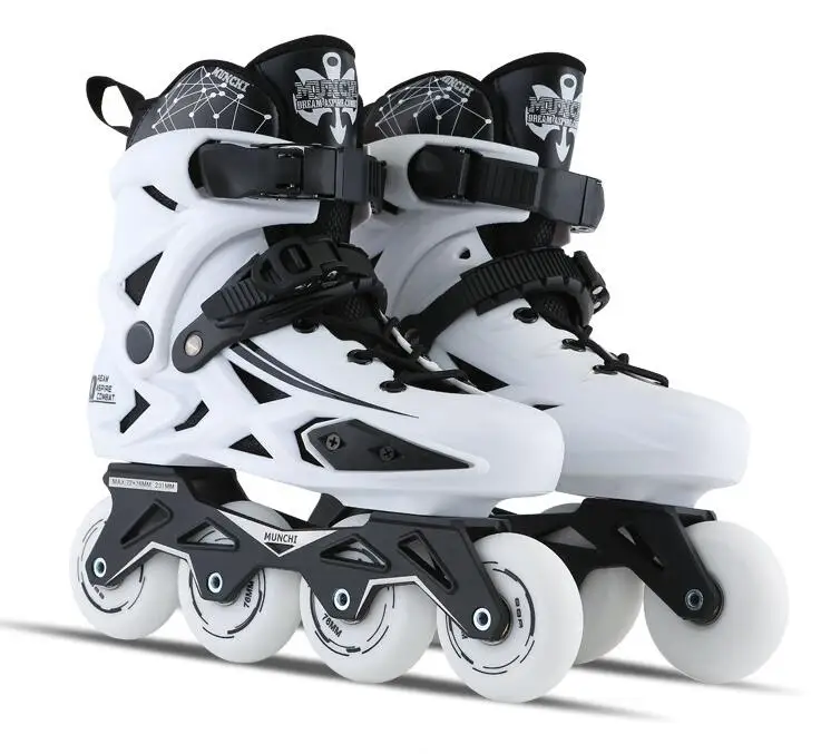 الكبار حذاء تزلج بعجلات الأسطوانة أحذية التزلج سباق التعرج انزلاق الكبار 2017 أحدث الاطفال الأحذية