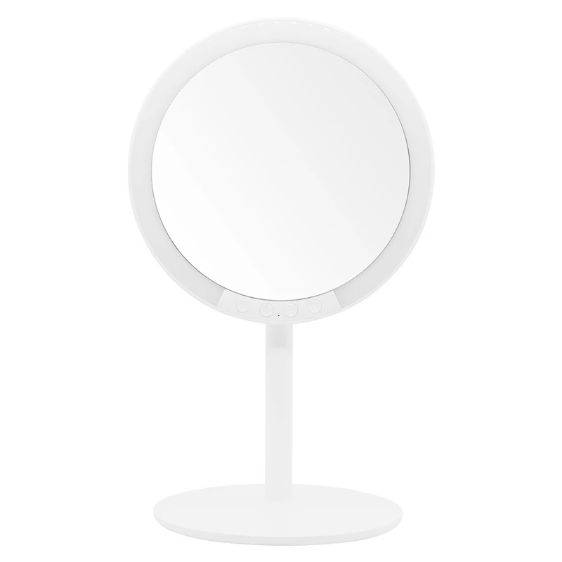 

Makeup Vanity Mirror with 66 LED Lights - Rechargeable 7-Inch Professional Mirror with 66 Pro-Lux LEDs, 180 Degree Rotation fo