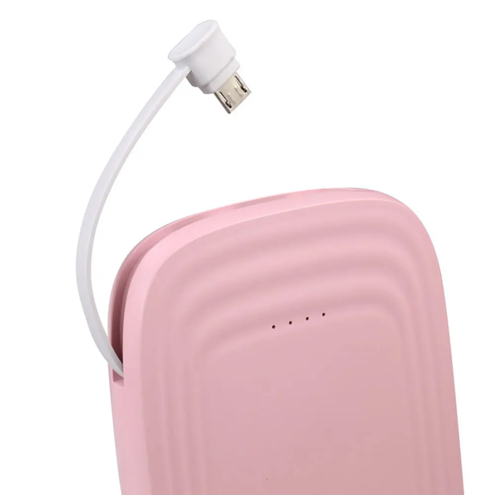 

Power bank 10000mAh External battery Portable Power Bank Build In Cable for iPhone Samsung Xiaomi Mobile Powerbank Phone Charger