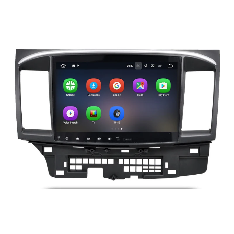 Sale Aoluoya 10.2" IPS 2GB RAM Android 7.1 CAR DVD GPS Navigation For Mitsubishi Lancer 2007-2012 2013 2014 2015 Car radio multimedia 2