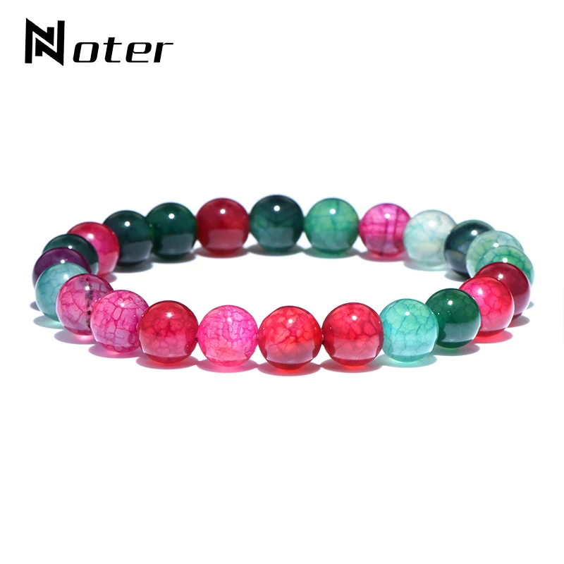 

Noter Natural Red Coral Agates Bracelet Femme Fashion Colorful Beaded Charm Braslet Best Friend Braclet Pulseira Feminina Joyas