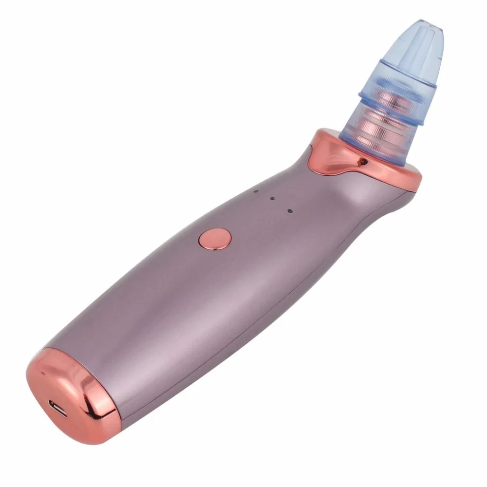 Электрический вакуумный аппарат для очистки пор для удаления угрей, акне-экстрактор, USB Перезаряжаемый точечный очиститель, инструмент для ухода за кожей