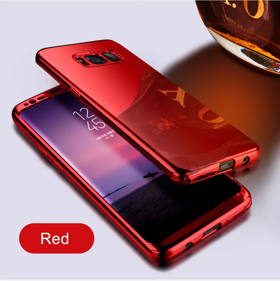 NKOBEE 3 in1 For Samsung Galaxy S8 Plus S7 Edge Note 8 Case Cover Luxury For Samsung S8 Case 360 Degree Full Protect Coque S8 (7)