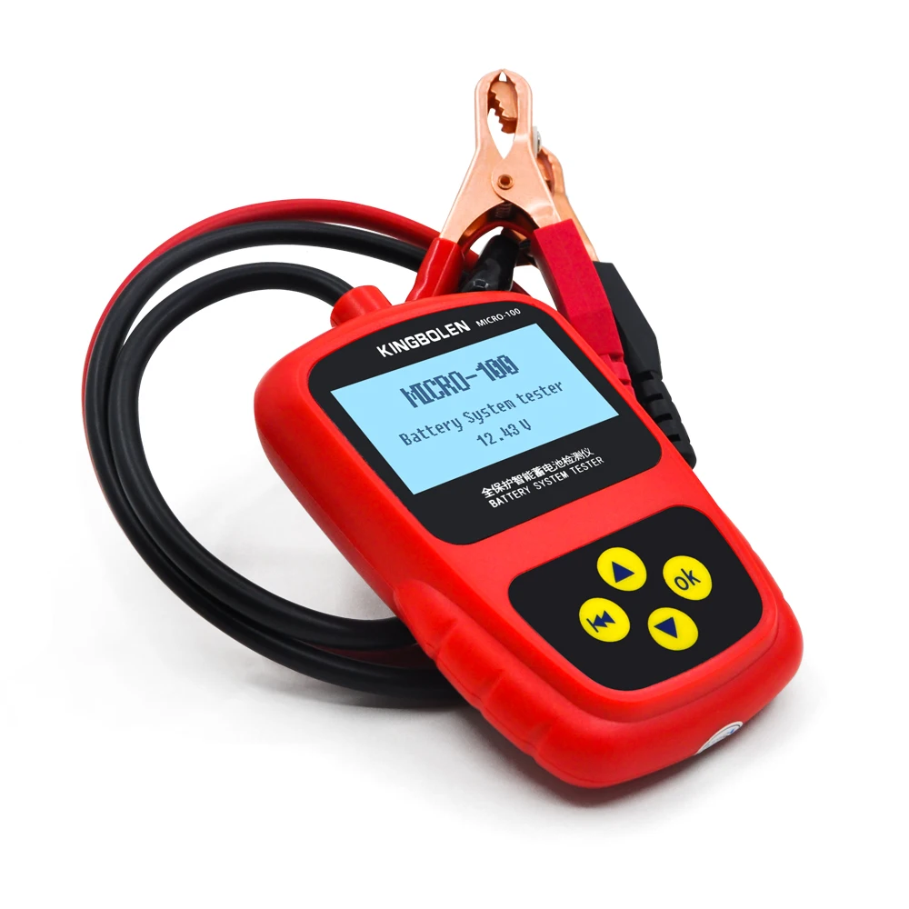 Digital Battery Tester Battery Conductance & Electrical System Analyzer
