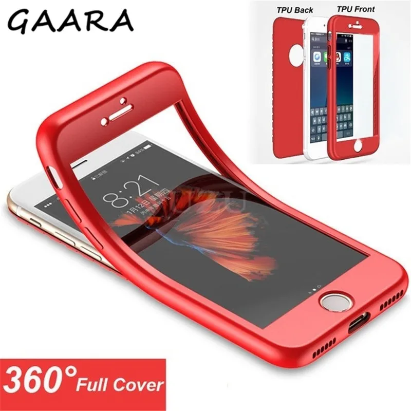 

360 Full Phone Cover for Huawei Nova 2 Plus 2s 3 3i 4 Luxury Silicone Candy Case for Huawei Y3 Y5 Y6 Y7 Y9 Prime 2017 2018 2019