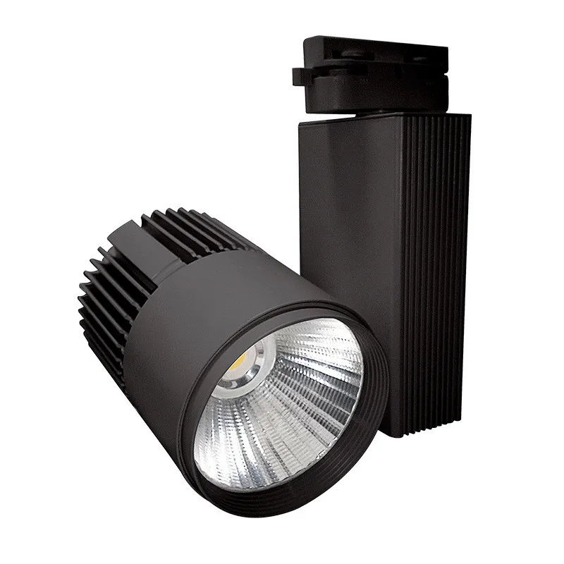 

10pcs 30W LED Track Light Rail Spot Rail Tracks Shoe Clothes Shop Store Mall Lamp Showroom Spotlights Exhibition Lighting