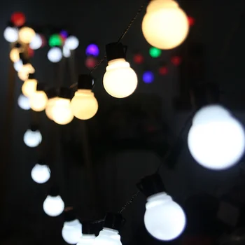 

Garland LED Decoration 6M LEDs Globe String Lights Ball 110V 220V Waterproof Garden Wedding Party Pendant Fairy Lights