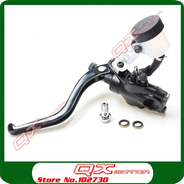 

Universal 7/8" 22mm Motorcycle Left Hydraulic Brake or Clutch Master Cylinder Lever With Oil Pump Free shipping