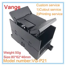 5 шт./лот разъем провода для PLC распределительных чехлов 80*62*46 мм ABS пластиковый корпус корпуса аппарата для цифрового модульного устройства