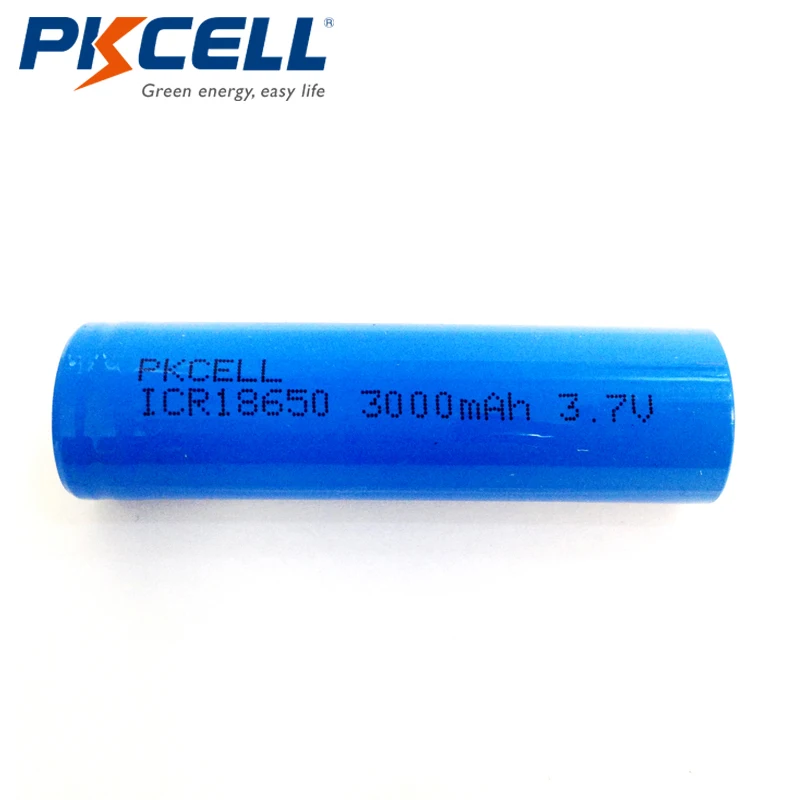 4 шт* PKCELL 3000mAh емкость 18650 батарея 3,7 V литий-ионная аккумуляторная батарея 18650