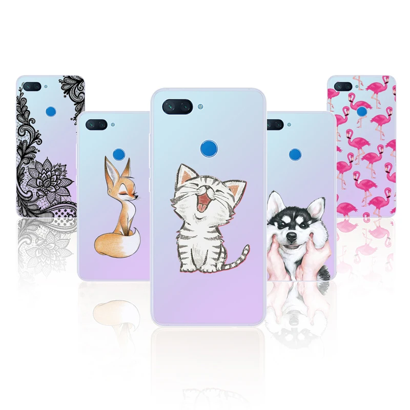 

matte TPU Funda Xiaomi Mi 8 Lite Case Silicon Cover Xiaomi Mi 8 Lite Phone Case Protector Coque Xiaomi Mi 8 Mi8 Lite Case Bumper