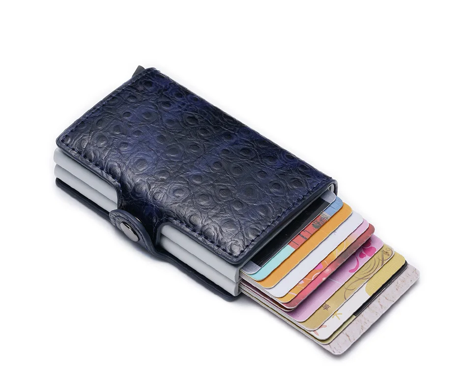 Rfid Банк бизнес держатель для карт карты для мужчин женщин Мини Путешествия Minimalis кошелек Тонкий проходит Алюминий Кредитная карта сумка