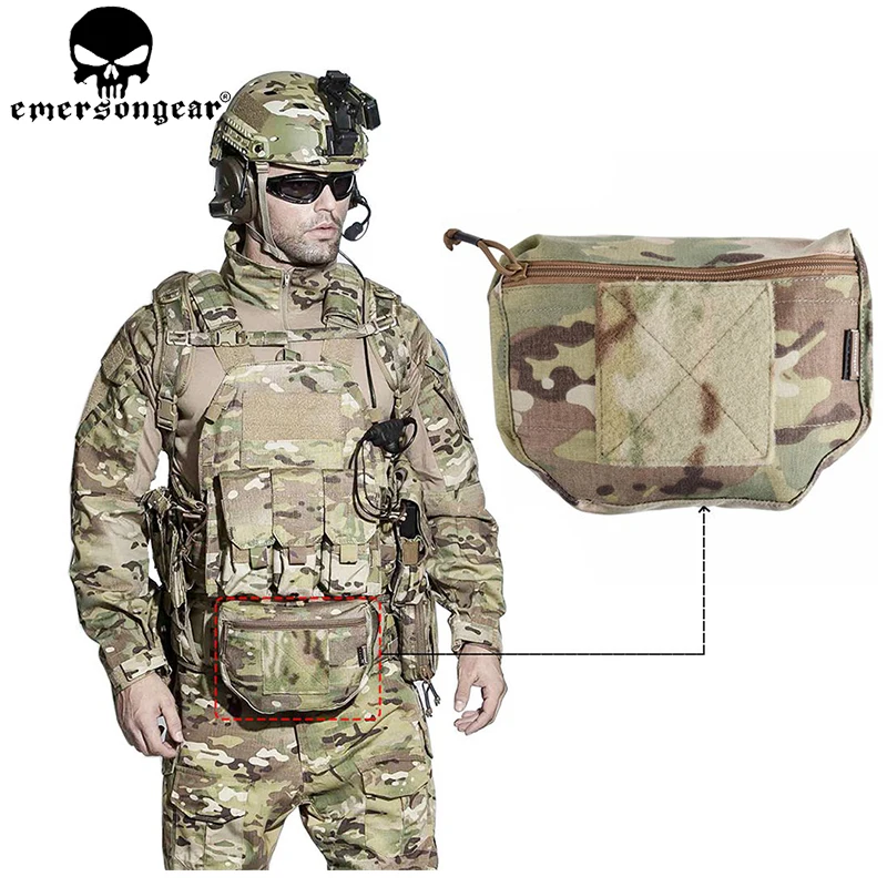 Защитная сумка переноска EMERSONGEAR AVS JPC CPC камуфляжная Сумка на талию MOLLE Emerson EM9283